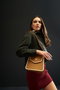 Lucky Bees Bolso Bandolera Camel y Crema